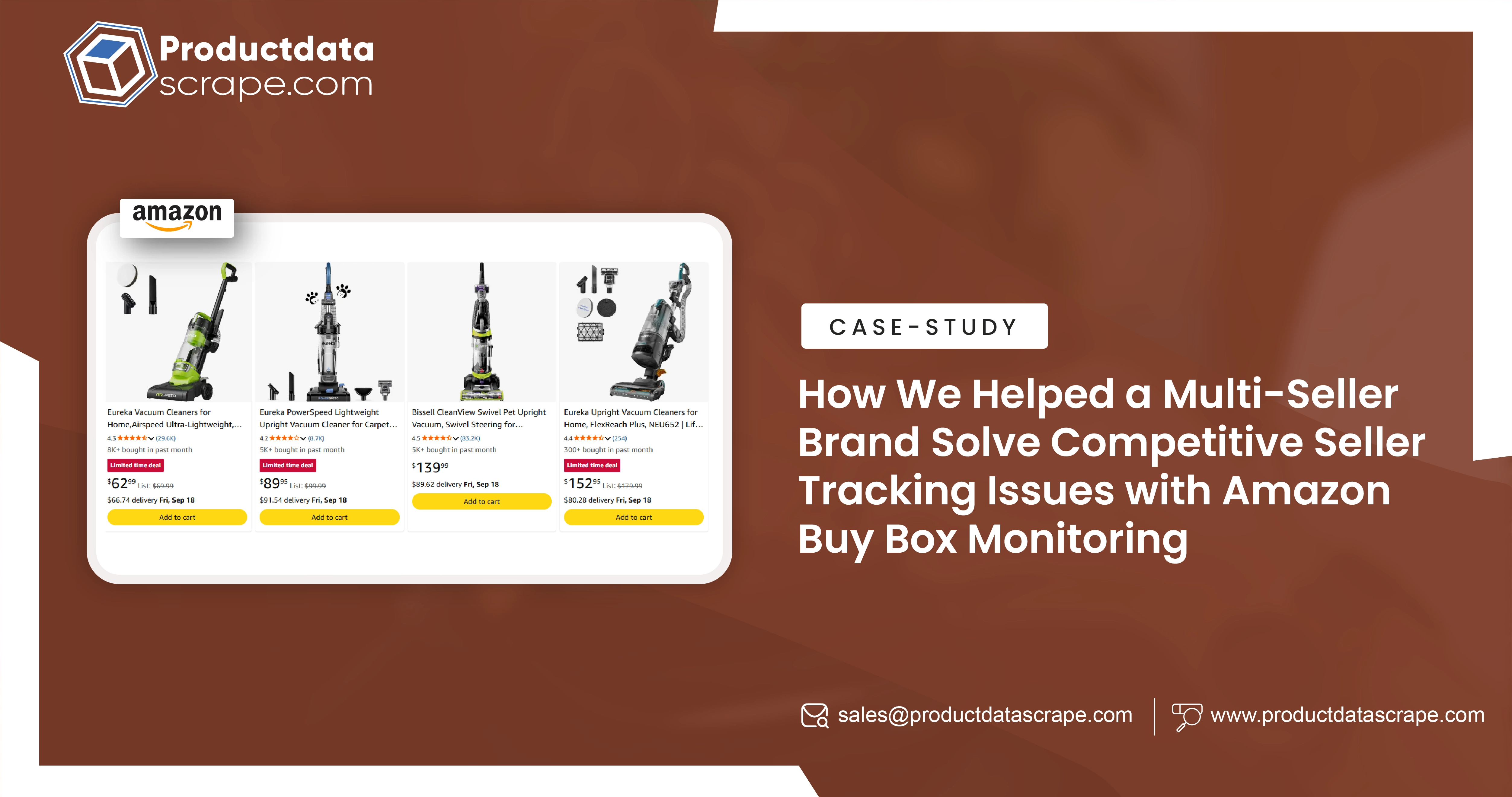 How We Helped a Multi-Seller Brand Solve Competitive Seller Tracking Issues with Amazon Buy Box Monitoring for a Multi-Seller Brand